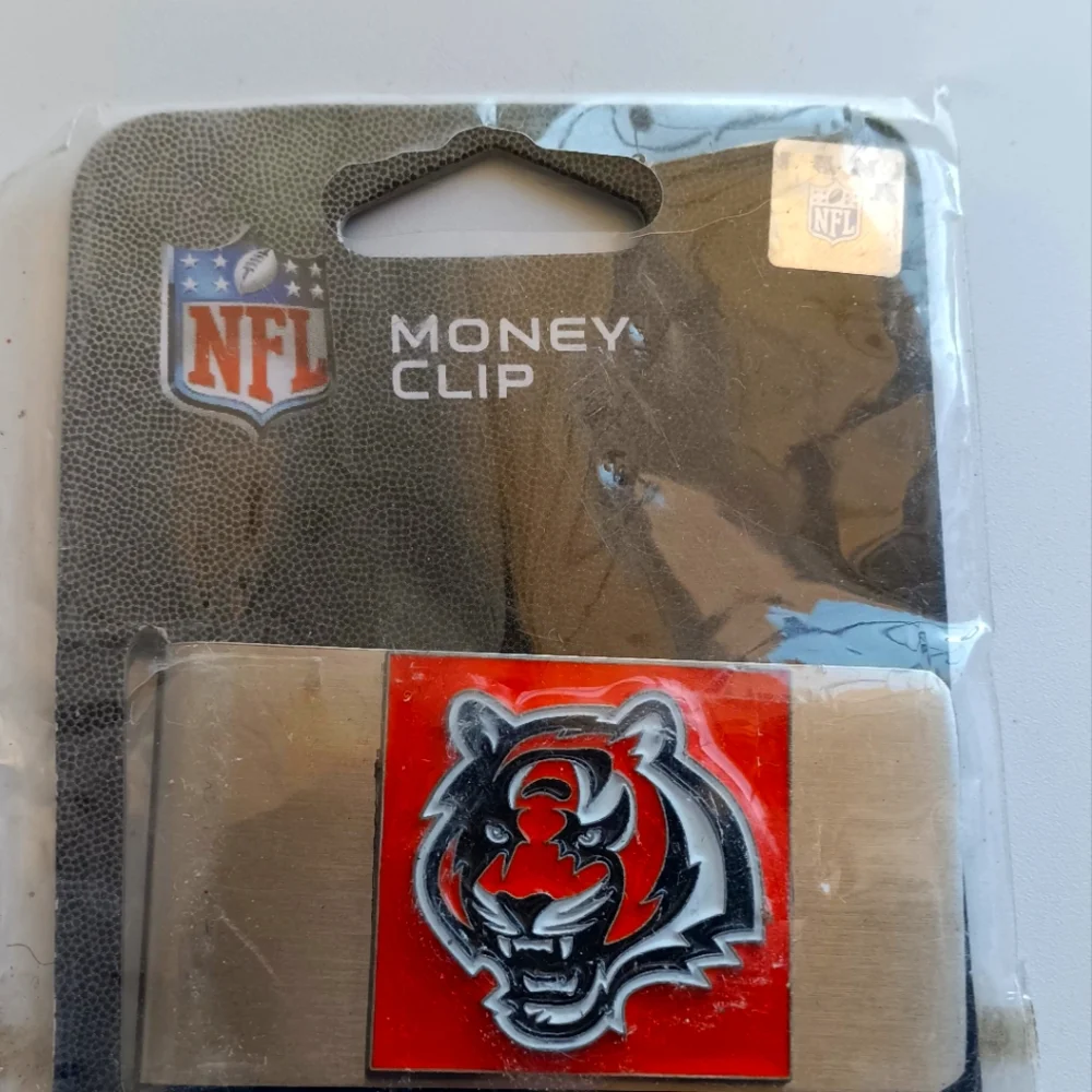 NFL Cincinnati Bengals Steel Money Clip